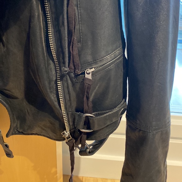 Free people vegan leather jacket - Picture 2 of 5